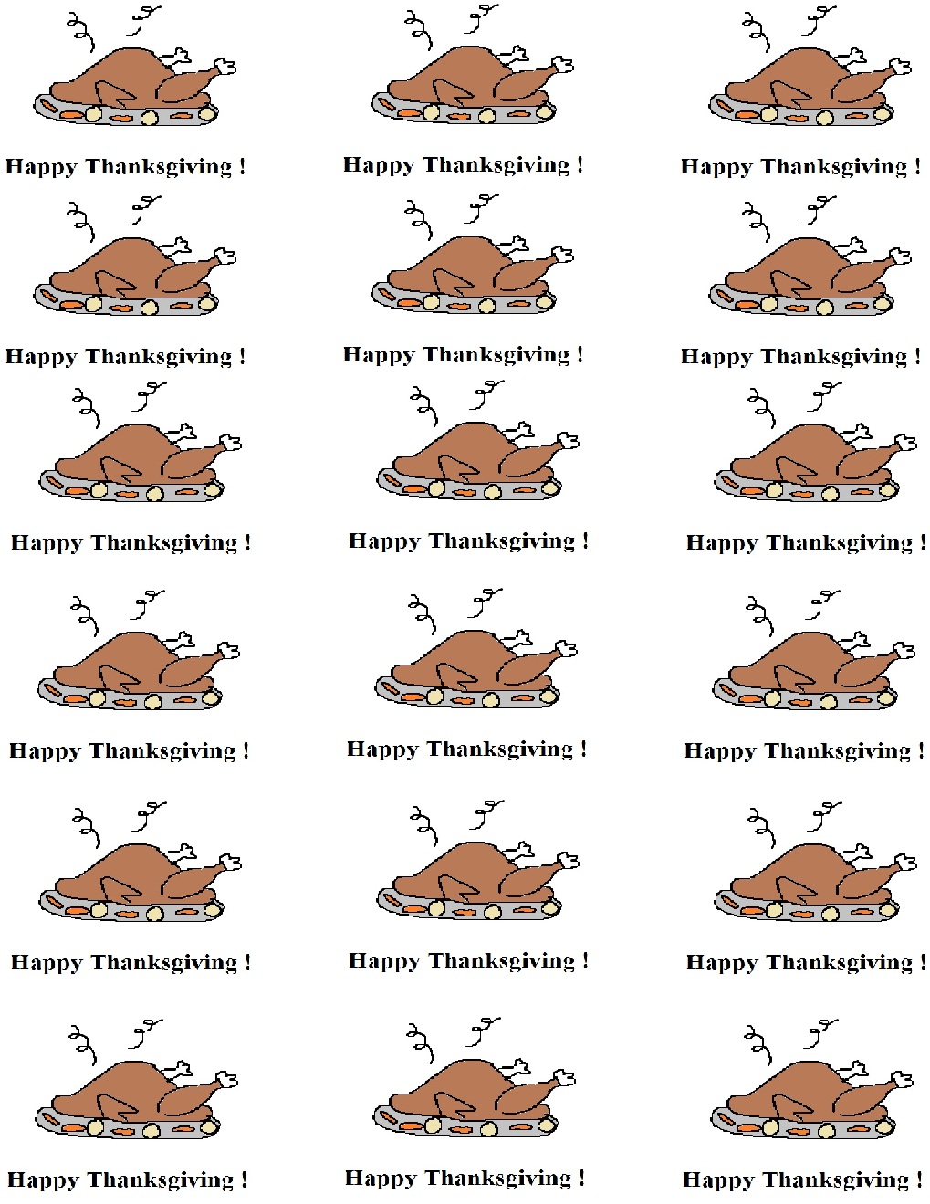 Thanksgiving Templates